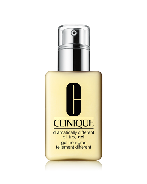 Dramatically Different Moisturizing Gel, 这是一款轻质、无油配方的啫喱润肤露，用于补充水分，可恢复皮肤天然的水油平衡。