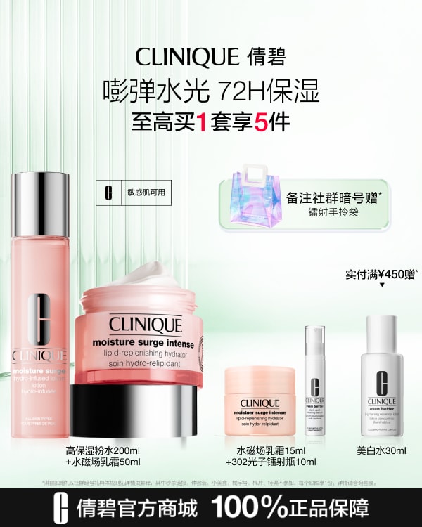 CLINIQUE MS LOTION &amp; MS SET